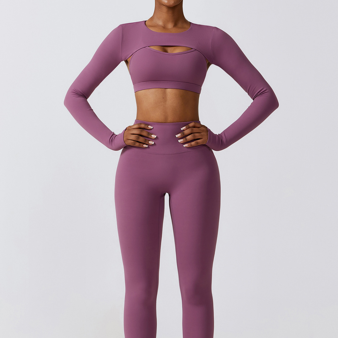 Laura Legging Set | Purple