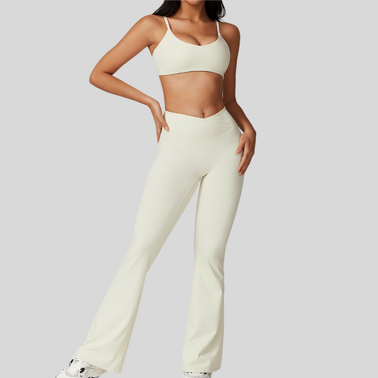 Camila Leggings Set | White