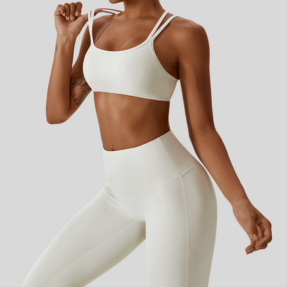 Zuri Leggings Set | White