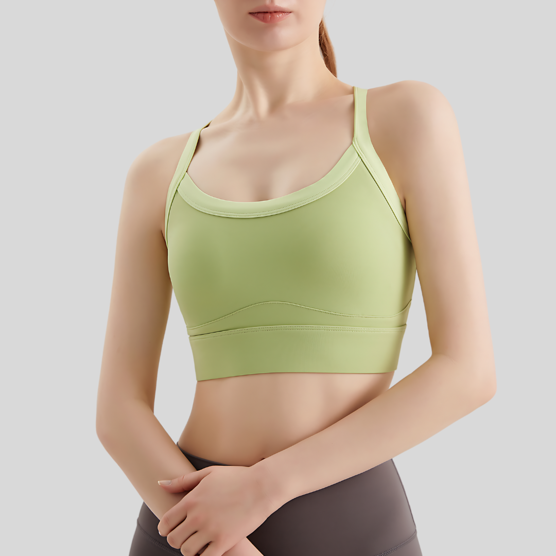 Martina Sports Bra | Green