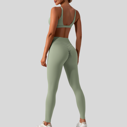 Tia Leggings Set | Green