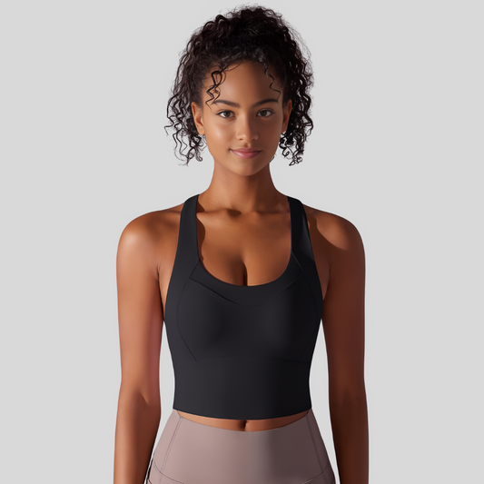 Maysa Sports Bra | Black