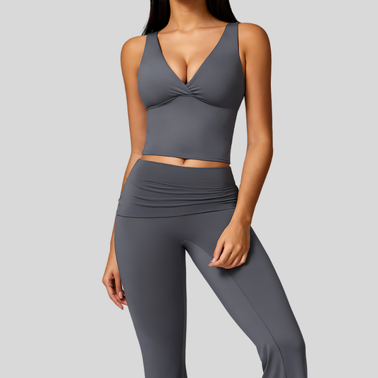 Lena Leggings Set | Gray