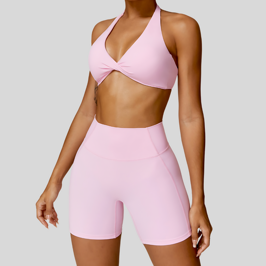 Francesca Short Set | Pink