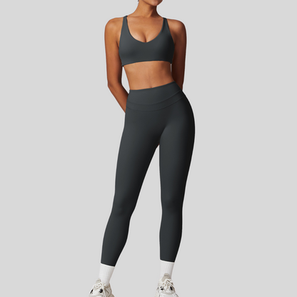 Vida Leggings Set | Dark Gray