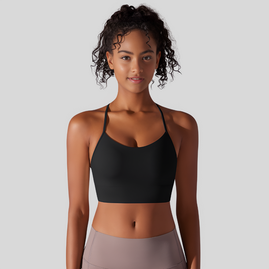 Rachel Sports Bra | Black