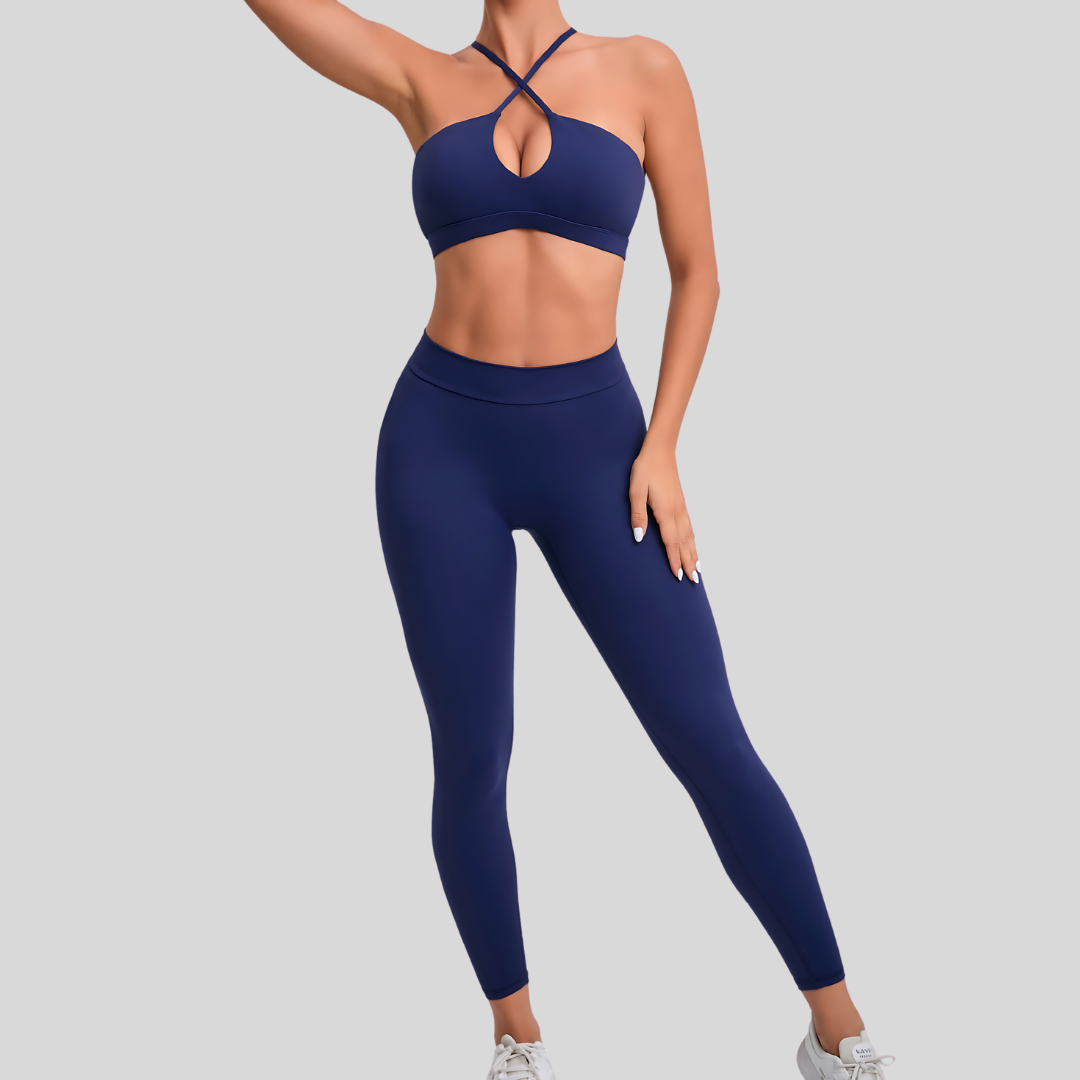 Rae Leggings Set | Navy Blue