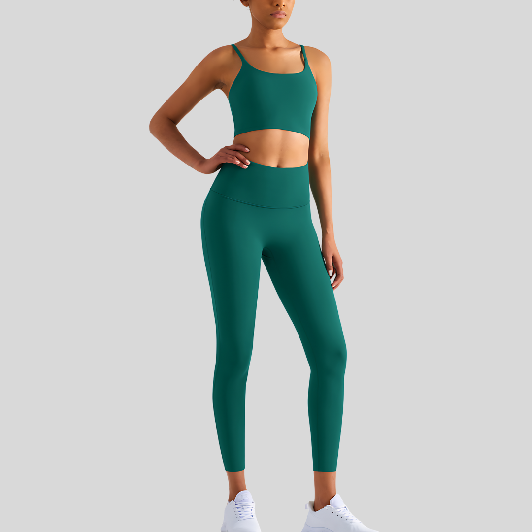 Terra Leggings Set | Lake Green