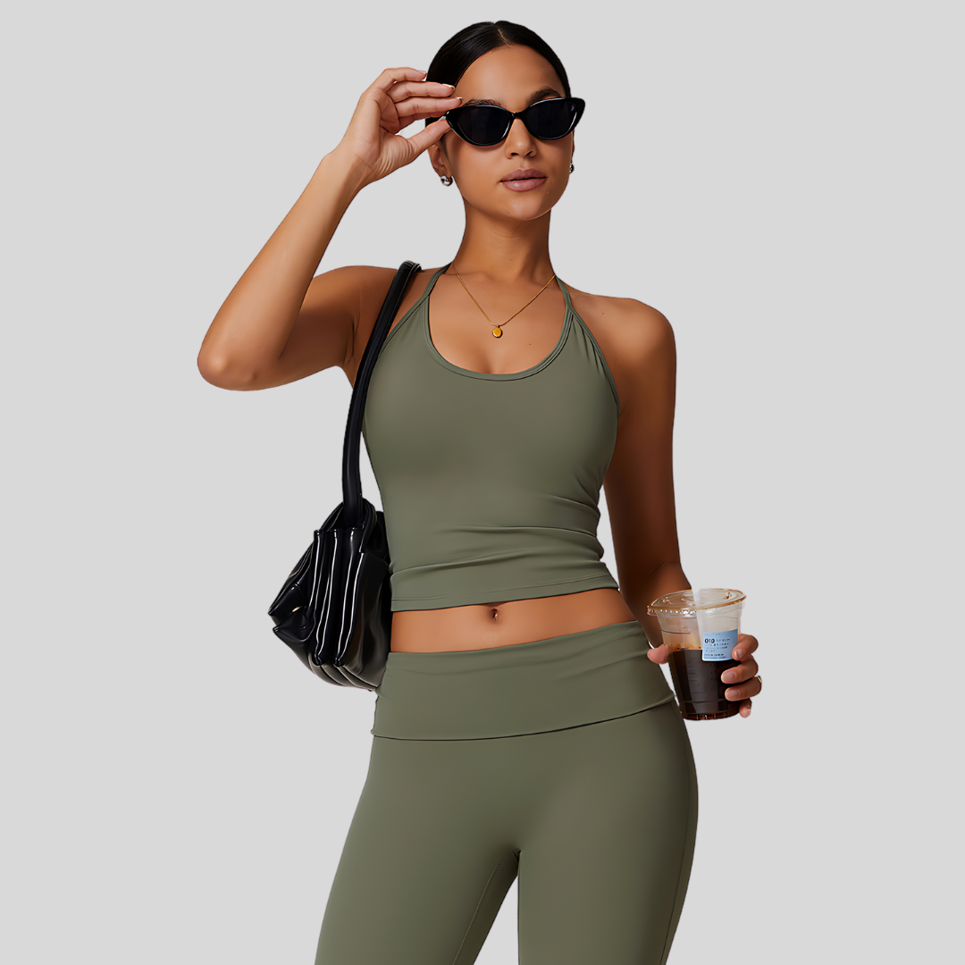 Robin Leggings Set | Army Green