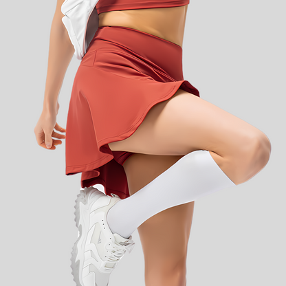 Katia Active Skirt | Brick Red