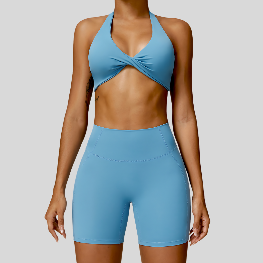 Francesca Short Set | Blue