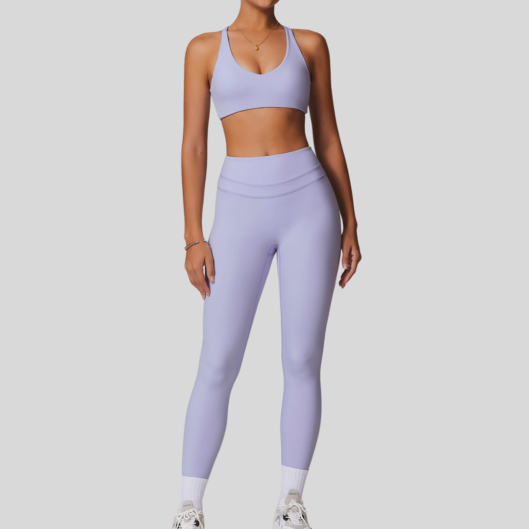 Vida Leggings Set | Light Purple