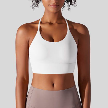 Olivia Sport Bra | White