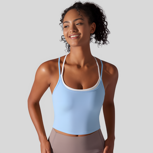 Staria Sports Bra | Blue