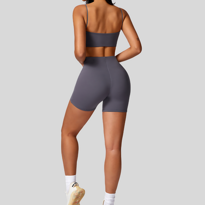 Mae Short Set | Gray