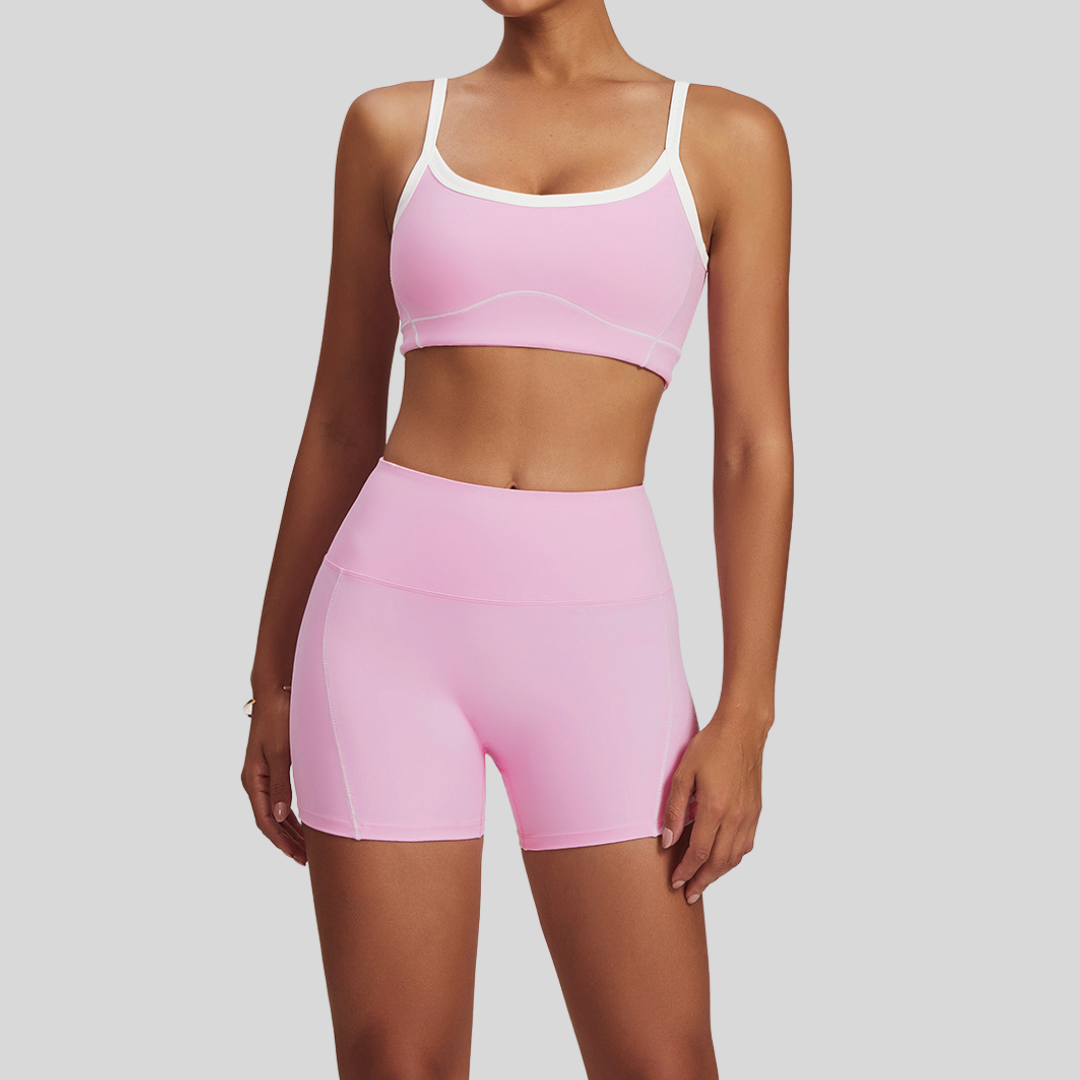 Bria Leggings Set | Pink