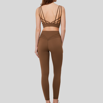 Aiden Legging Set | Brown