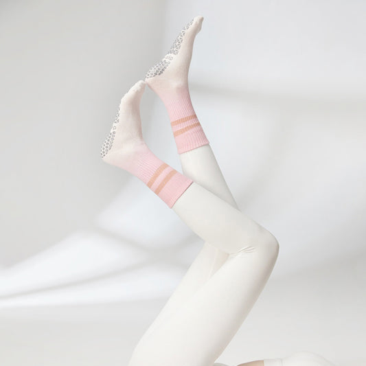 Serenity Grip Socks | Pink