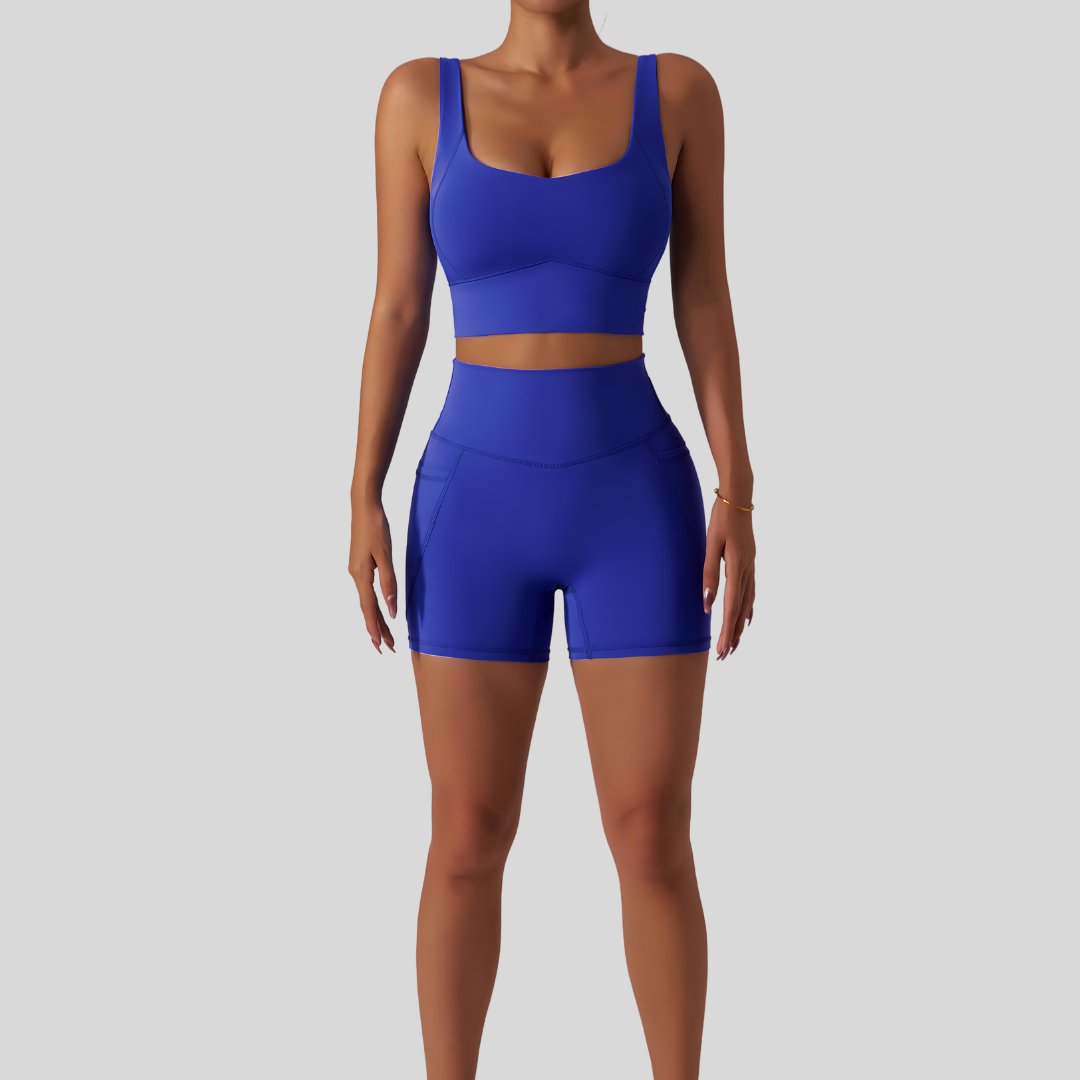 Monique Short Set | Blue