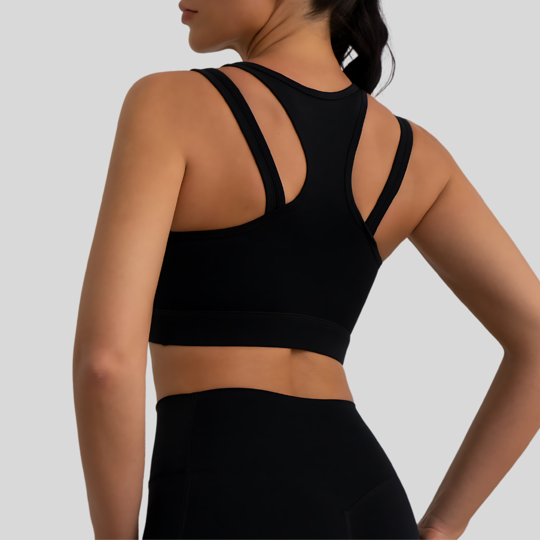 Sophie Sports Bra | Black