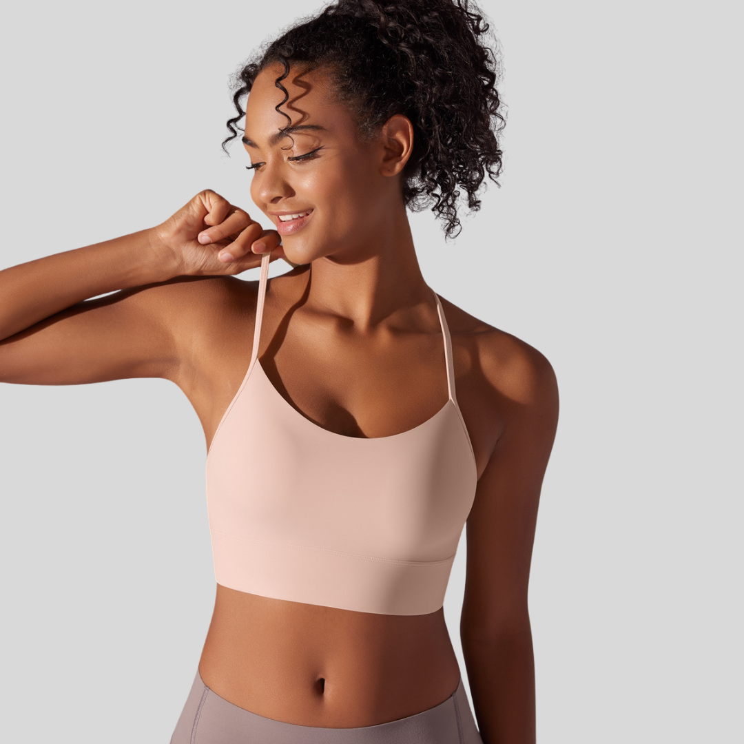 Rachel Sports Bra | Powder