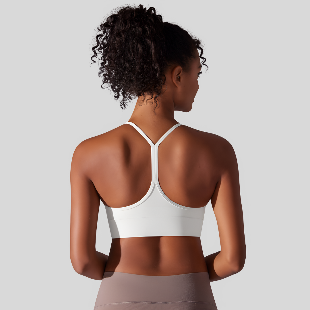 Rachel Sports Bra | Ivory