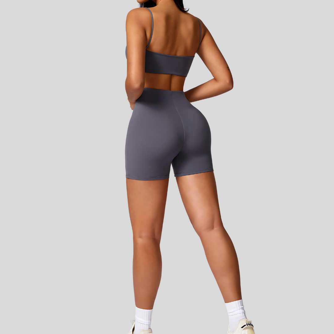 Mae Short Set | Gray