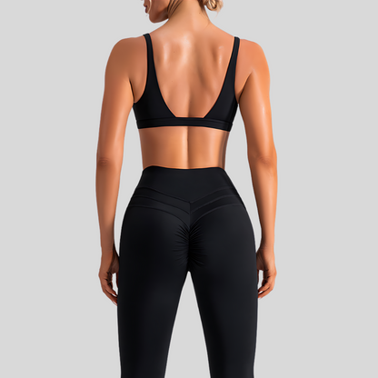 Tia Leggings Set | Black