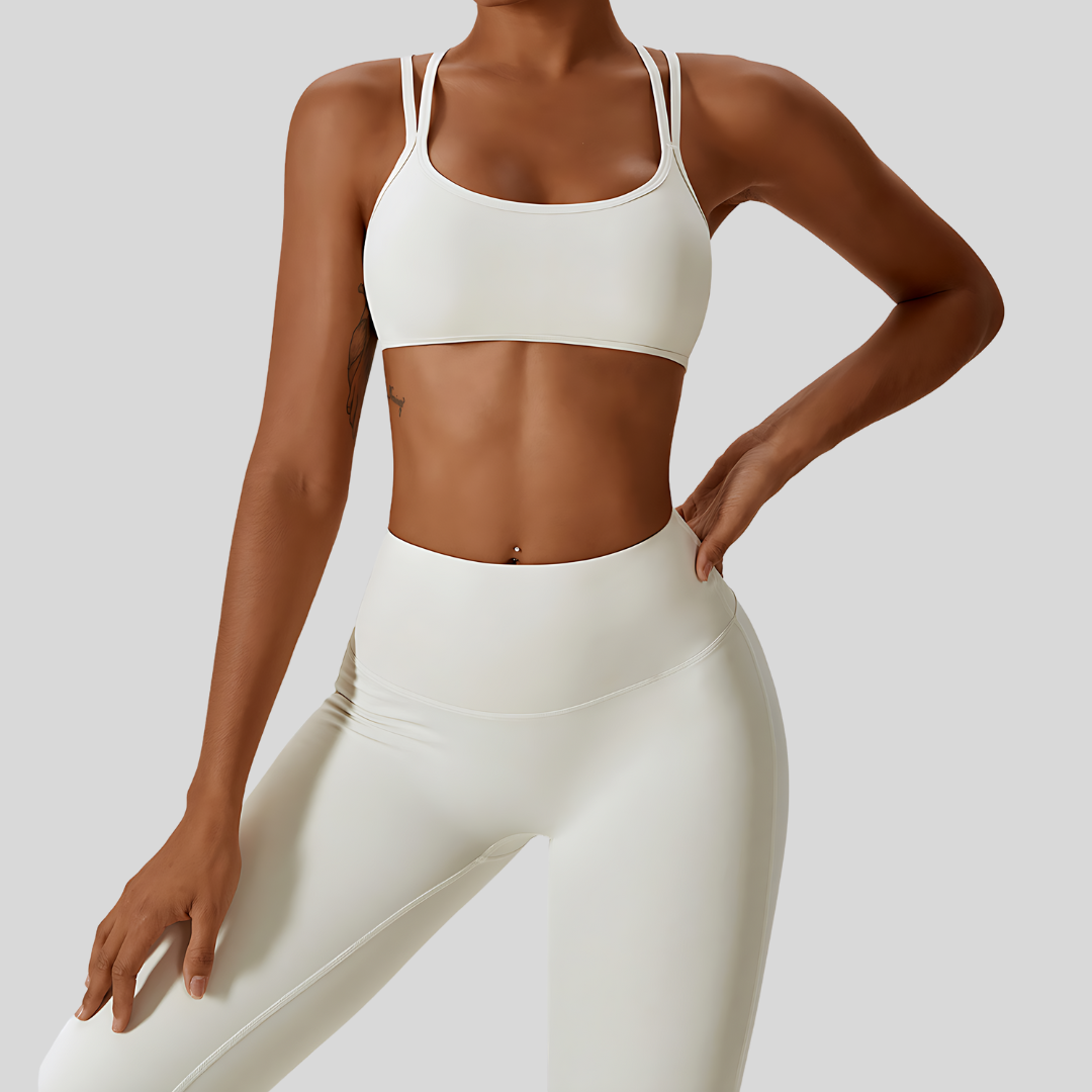 Zuri Leggings Set | White