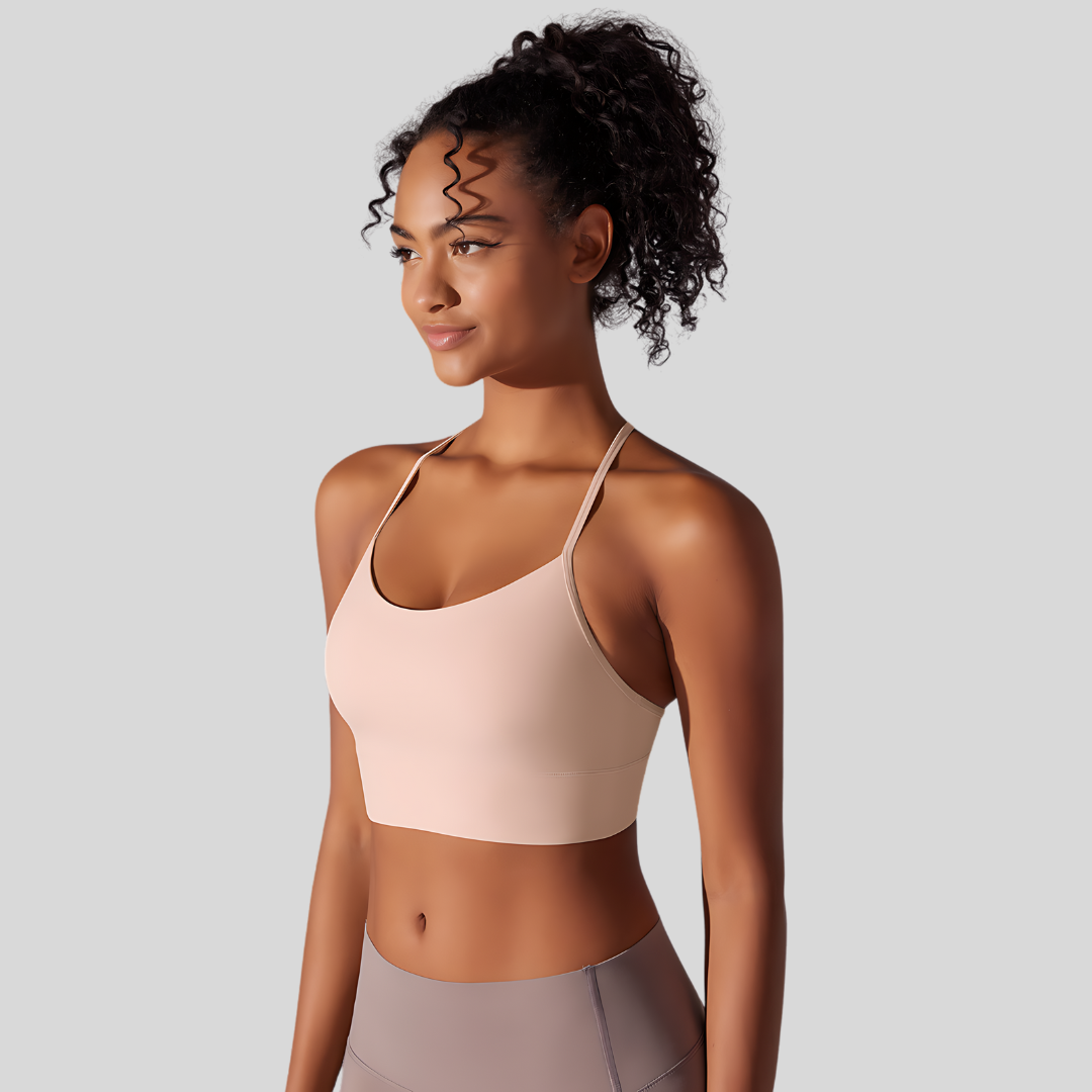 Rachel Sports Bra | Powder