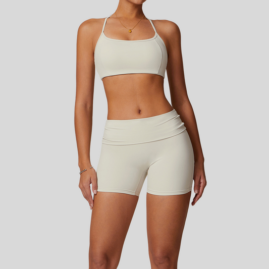 Amanda Shorts Set | Ivory