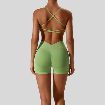 Valencia Short Set | Light Green