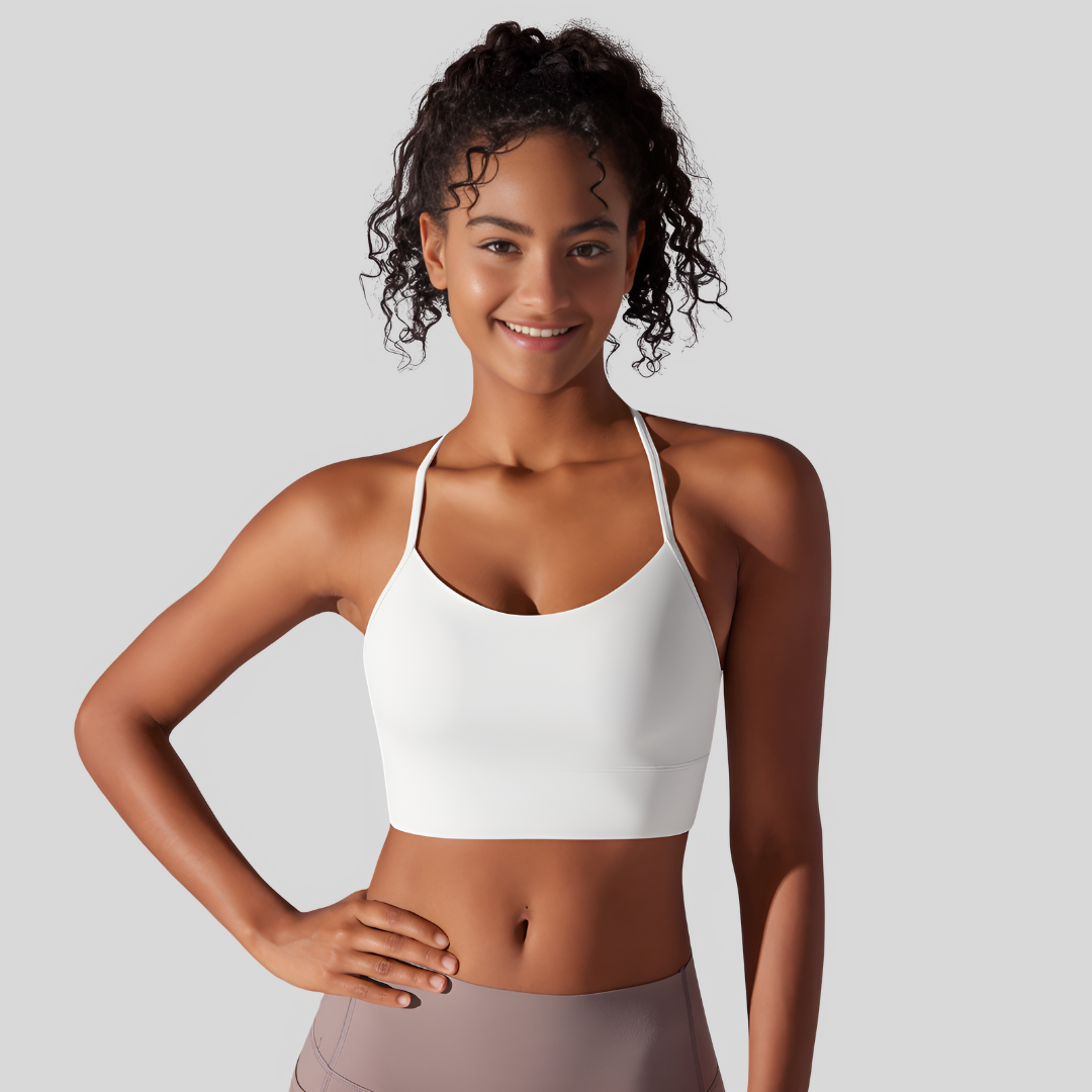 Rachel Sports Bra | Ivory