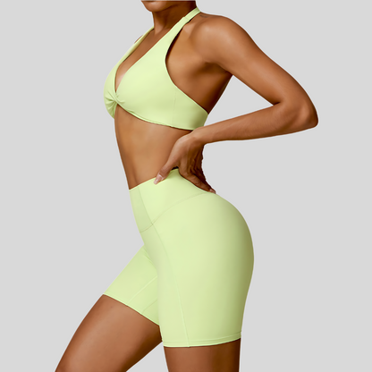 Francesca Short Set | Light Green