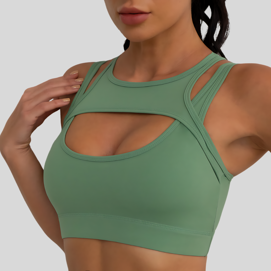 Sophie Sports Bra | Green