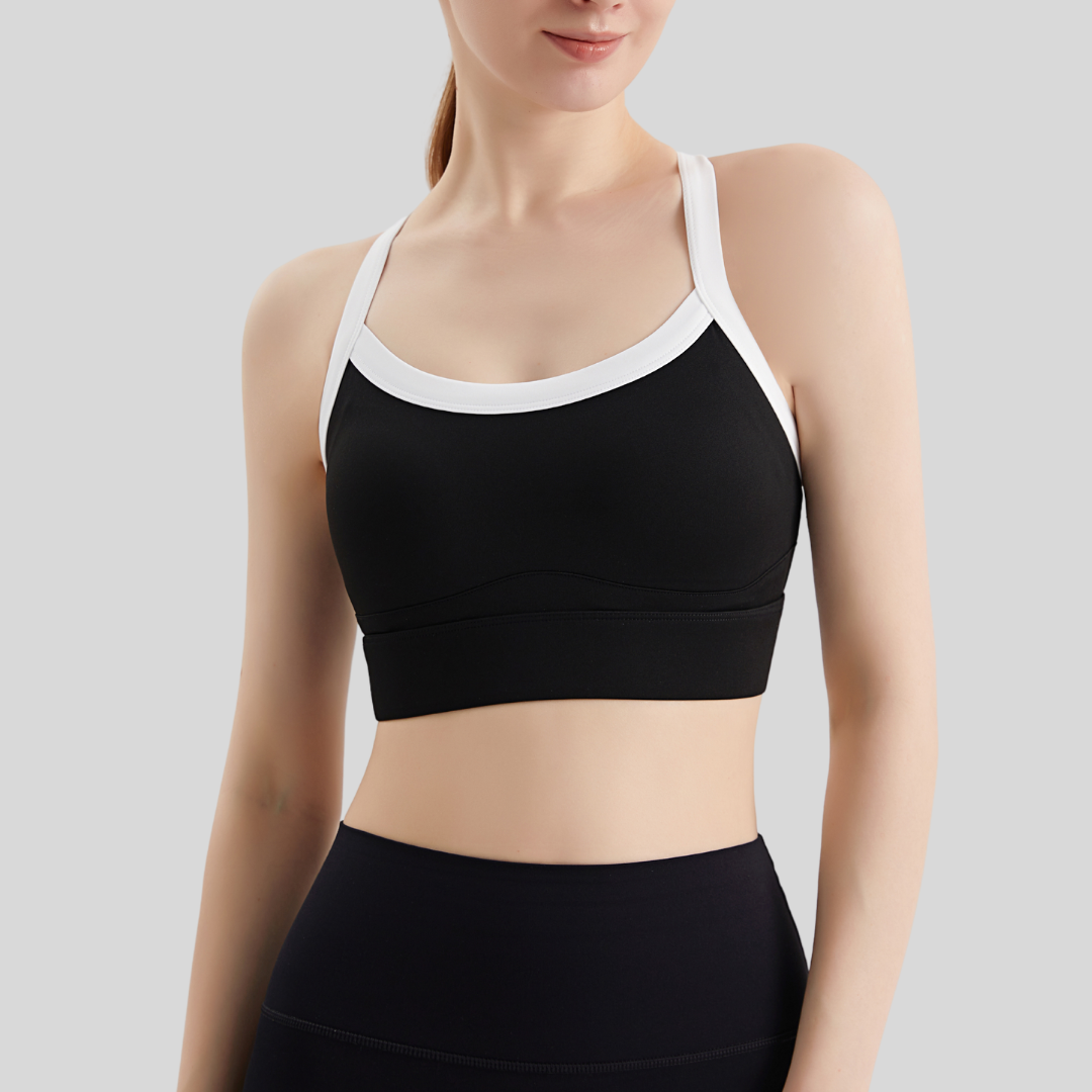 Martina Sports Bra | Black