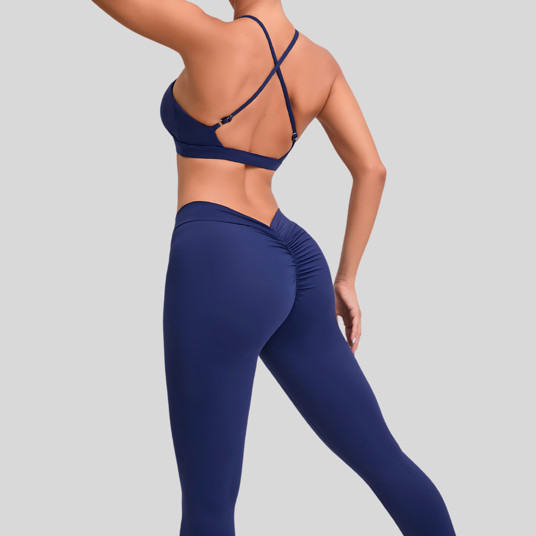 Rae Leggings Set | Navy Blue