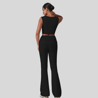 Rhea Leggings Set | Black