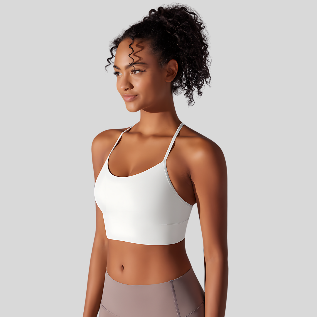 Rachel Sports Bra | Ivory