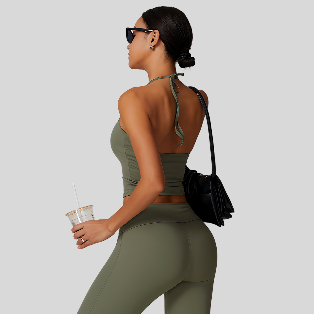 Robin Leggings Set | Army Green