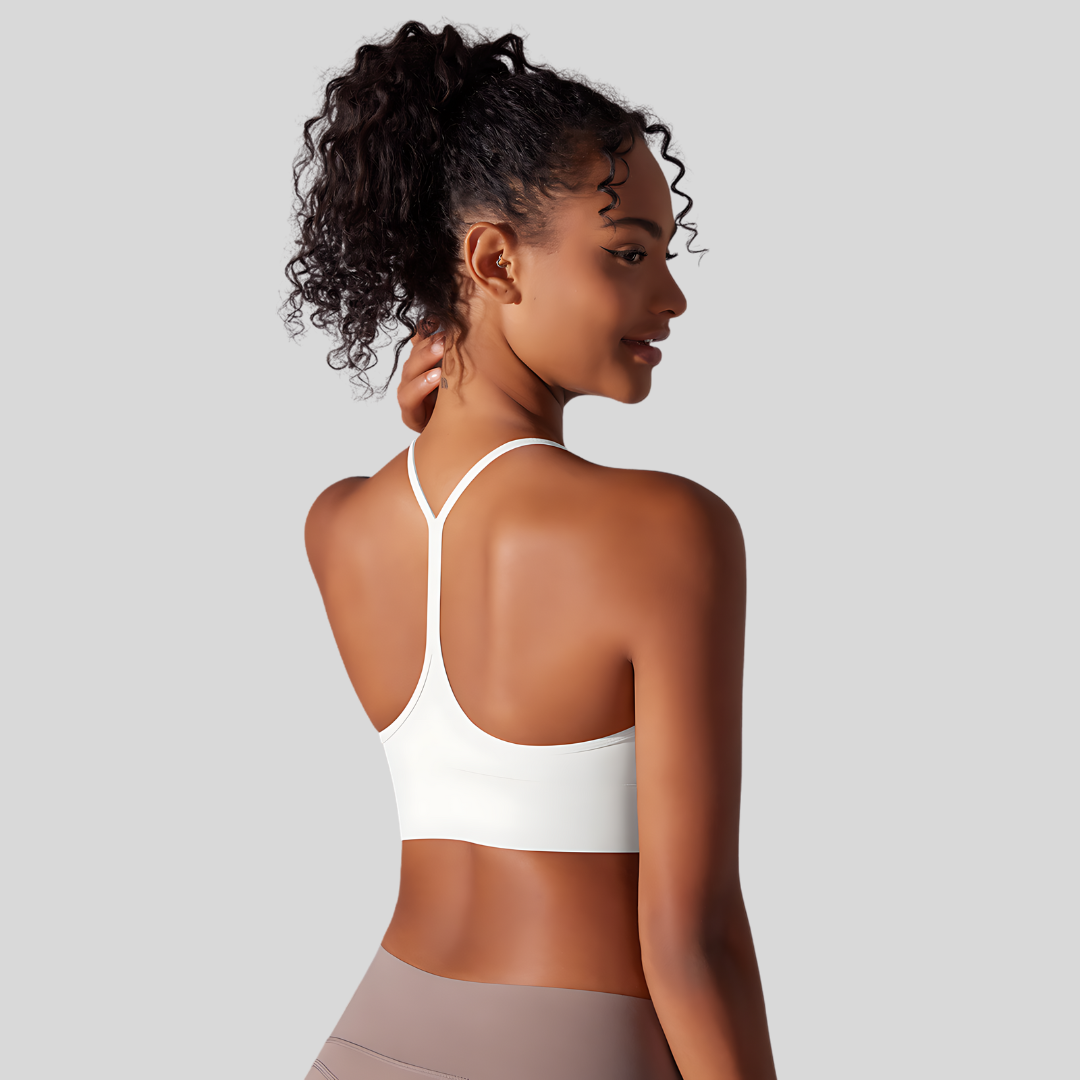 Rachel Sports Bra | Ivory