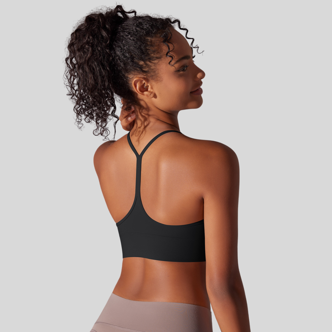 Rachel Sports Bra | Black