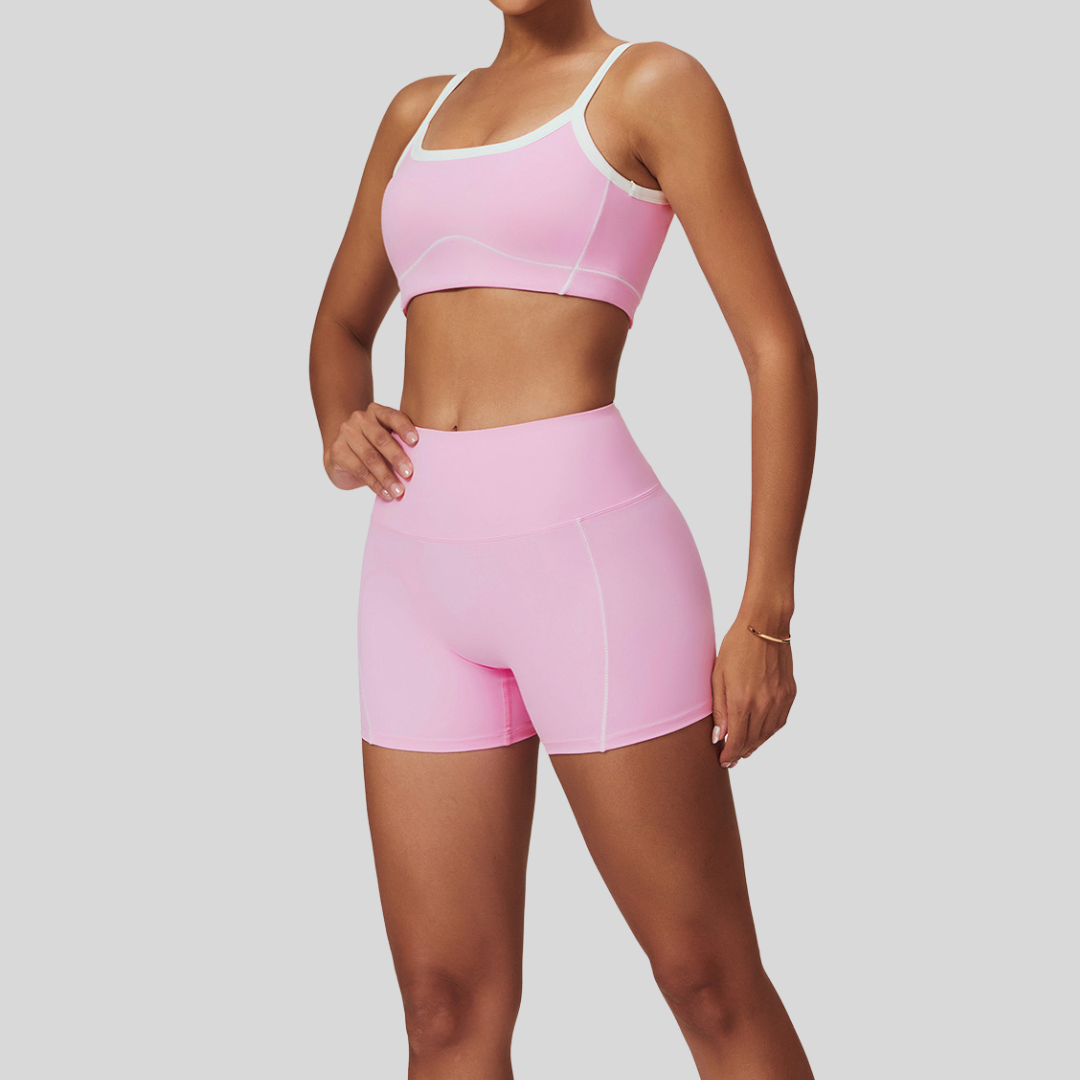 Bria Leggings Set | Pink