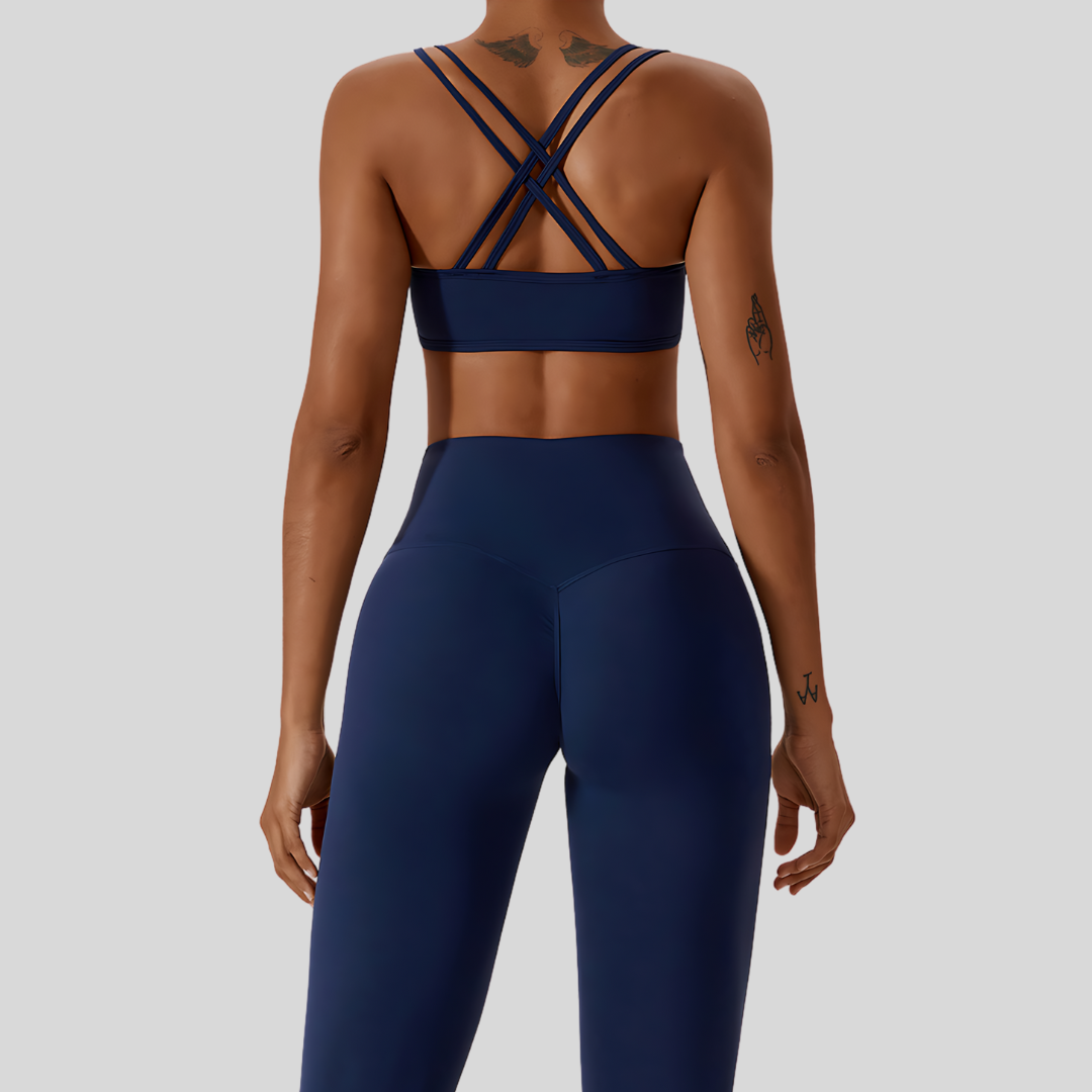 Zuri Leggings Set | Navy Blue