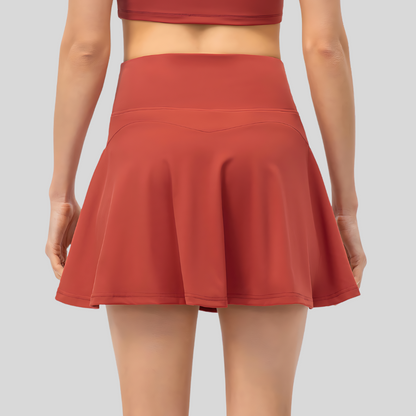 Katia Active Skirt | Brick Red