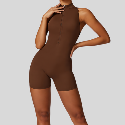 Olara Jumpsuit | Brown