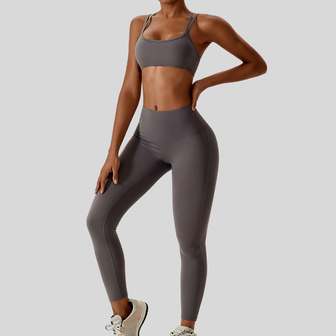 Zuri Leggings Set | Gray