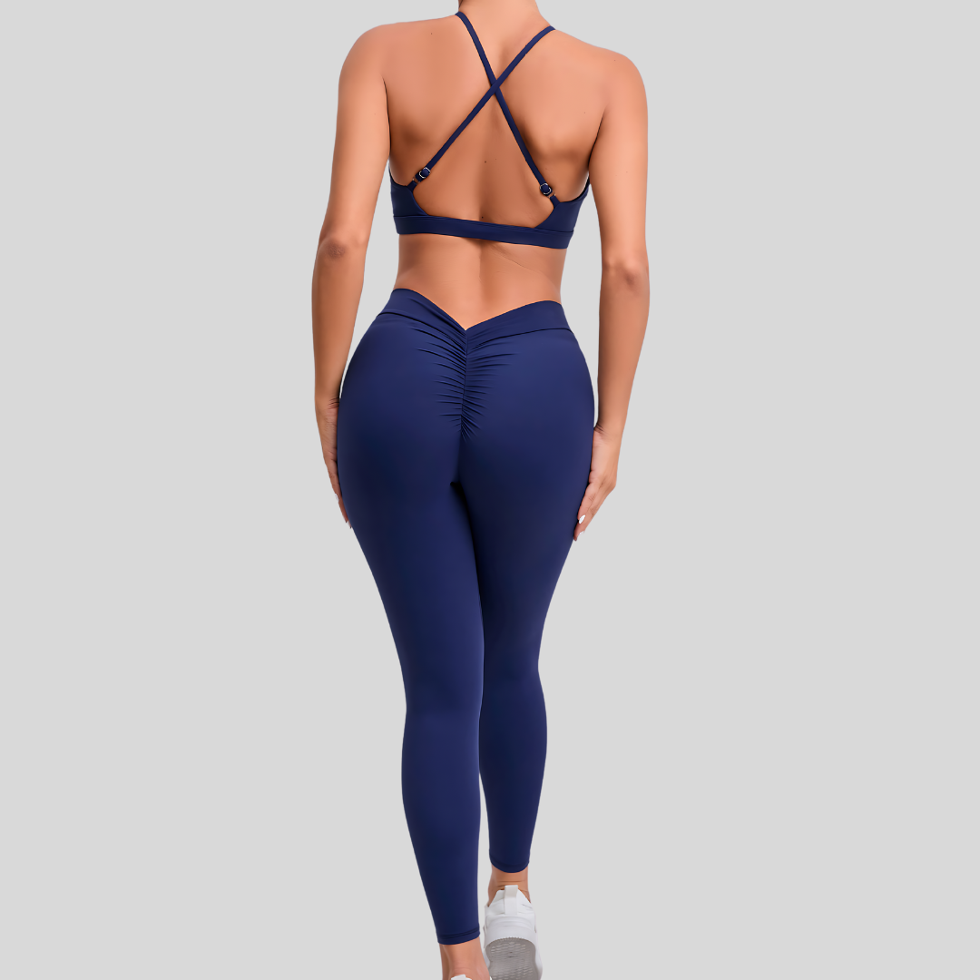 Rae Leggings Set | Navy Blue