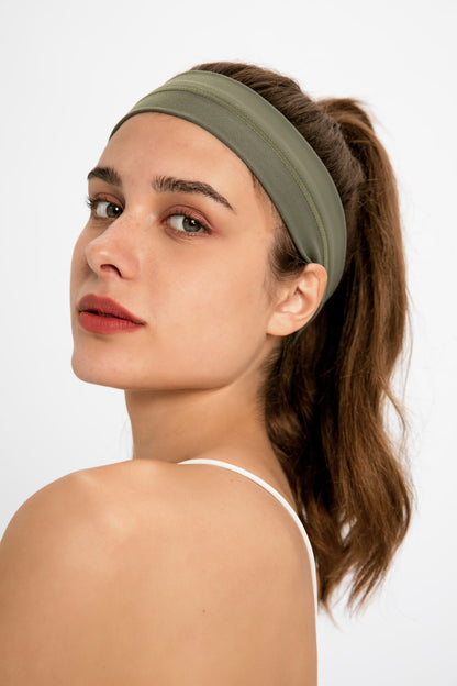 ValenciaVista Active Headband | Army Green