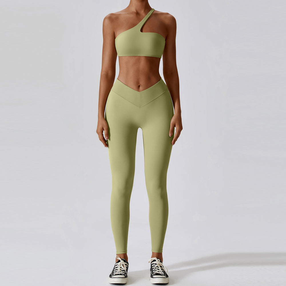 Aurelia Legging Set | Pea Green